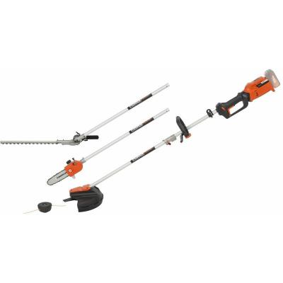 POWERPLUS  Garden 4 In 1 No Bat No Charge 20v Multitool Orange