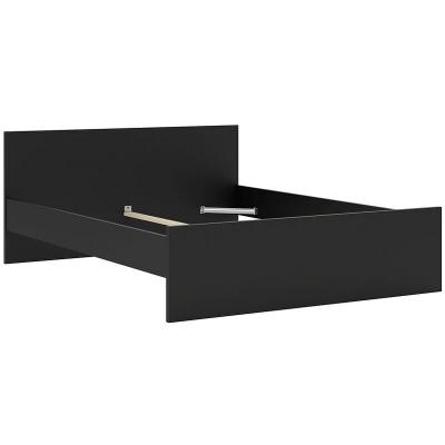Lit 160x200 cm BEST LAK 2 noir mat