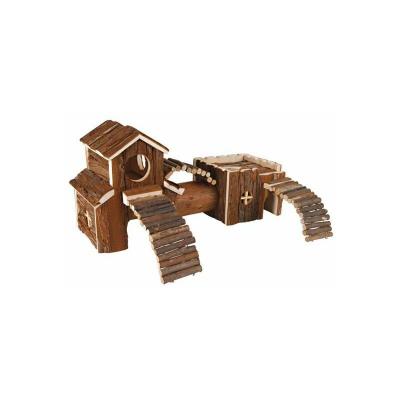 TRIXIE Tunnel Hamster Frida, Natural Living 47x22x15 cm 