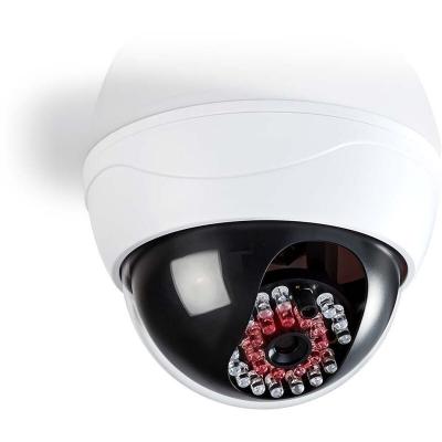 NEDIS DUMCD20WT Cam&eacute;ra de S&eacute;curit&eacute; Factice, D&ocirc;me, IP44, Blanc 