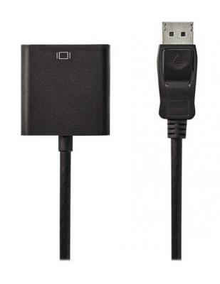NEDIS C&acirc;ble DisplayPort vers DVI-D femelle - 20 cm