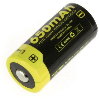 NITECORE NL166 Pile rechargeable sp&eacute;ciale 16340 Li-Ion 3.7 v 650 mAh - 
