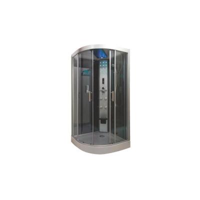 ONDEE Cabine de Douche Aqua Plus, 100cm x 100cm, Gris