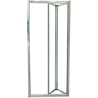 ONDEE Fa&ccedil;ade EKLA - Fa&ccedil;ade pliante 80x185x0,6cm - Verre tremp&eacute; - Finitions chrom&eacute;