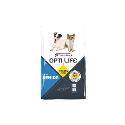 OPTI LIFE Aliment &eacute;quilibr&eacute; pour petits chiens &acirc;g&eacute;s plus 7 ans - poulet