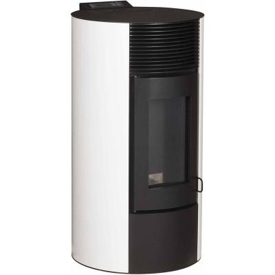 OPTIMO Po&ecirc;le &agrave; granul&eacute;s rond &eacute;tanche cristo blanc 12kW - 