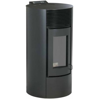 OPTIMO Po&ecirc;le &agrave; granul&eacute;s rond &eacute;tanche cristo noir 12kW - 