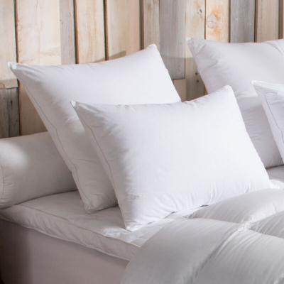 DODO  - Oreiller 90% Duvet d'Oie moelleux - 65/65 Blanc