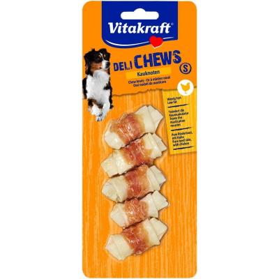  Vitakraft Deli Chews - Os &agrave; m&acirc;cher pour Chien au poulet - 70g