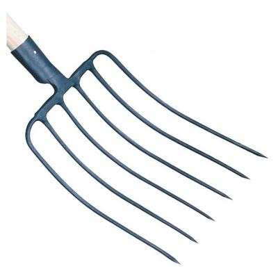 OUTILS PERRIN  - Fourche &agrave; ensilage 6 dents manche pomme