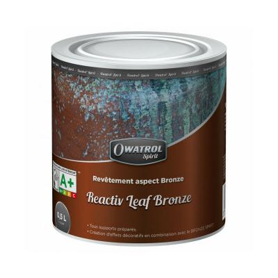 OWATROL Rev&ecirc;tement aspect bronze  REACTIV LEAF BRONZE 0.5 litre