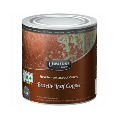 OWATROL Rev&ecirc;tement aspect cuivre  REACTIV LEAF CUIVRE 0.5 litre