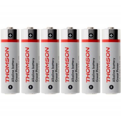 THOMSON Pack 6 piles alcalines LR06 AA 1,5 V - 