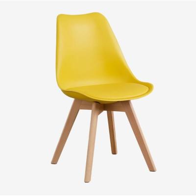 SKLUM Lot de 4 Chaises Nordic  Jaune Curry - Jaune Curry