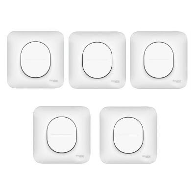 SCHNEIDER ELECTRIC Schneider Lot de 5 va-et-vient ovalis S26S204