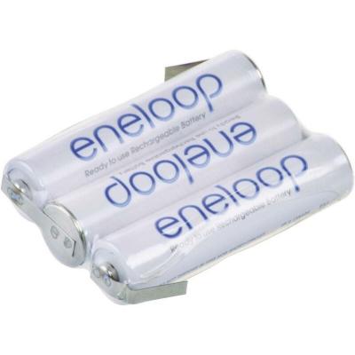 PANASONIC Pack de piles rechargeables 3x LR3 (AAA) NiMH 129674 3.6 V 750 mAh