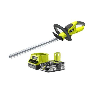 RYOBI Pack Taille-haies 18V OnePlus OHT1845 - 1 Batterie 2.5Ah - 1 Chargeur rapide RC18120-125