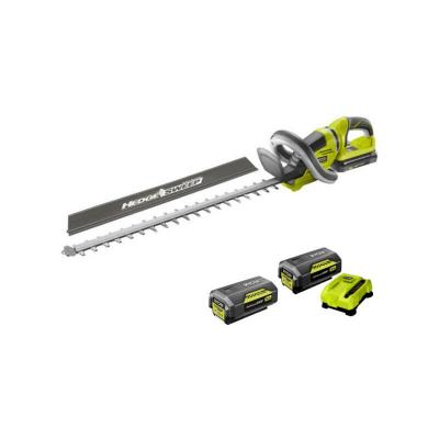 RYOBI Pack  Taille-haies 36V LithiumPlus RHT36C61R20S - 2 Batteries 36V LithiumPlus 4.0Ah -2.0 Ah - 1 Chargeur