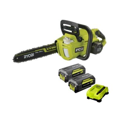 RYOBI Pack  Tron&ccedil;onneuse 36V LithiumPlus Brushless - 2 Batteries 4.0Ah - 5.0Ah - 1 Chargeur