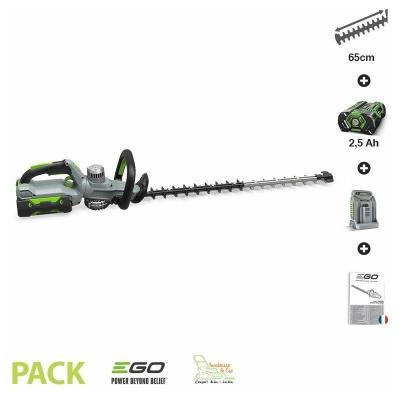 EGO POWER+ Pack taille-haies sans fil avec batterie 5Ah et chargeur inclus EGO POWER HT6500E-P