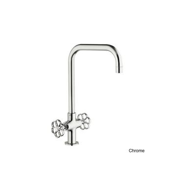 PAINI Robinet evier cuisine  Induss Bec Haut, chrome - manette chrome
