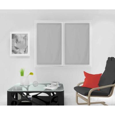 Paire de brise bise 90x120 cm dolly gris clair, par Soleil D'ocre Gris