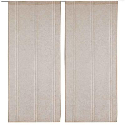 Linder 0189 /29/415/38X90 Vitrage Jour Lin Beige Passe Tringle