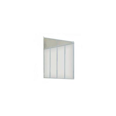 PALRAM CHALET-JARDIN Panneau lat&eacute;ral pour pergola 3m - Blanc