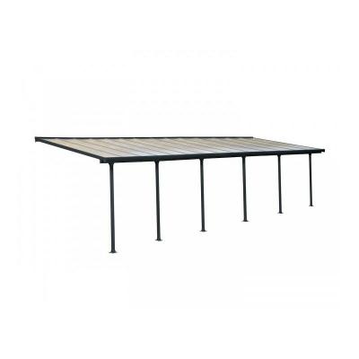 HTTPS: OUTIROR.COM IMG P 9 2 6 9 9269.JPG Canopia, Pergola Aluminium Patio Grise (300x850) Feria