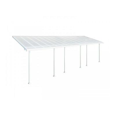 HTTPS: OUTIROR.COM IMG P 9 5 2 4 9524.JPG Toit-terrasse alu & polycarbonate - Feria 39 - blanc 