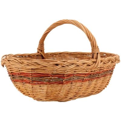 NON DEFINIE Panier Champigons Osier Camel