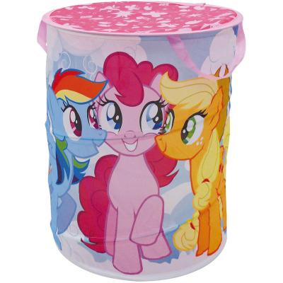 DISNEY  Mon petit poney panier &agrave; linge Pop Up filles bleu 38 x 50 cm 
