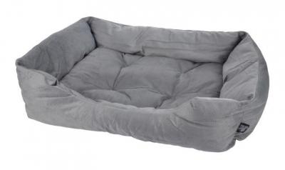  Panier Rectangle Pour Animaux "Python" - Gris - L 65 X L 52 Cm