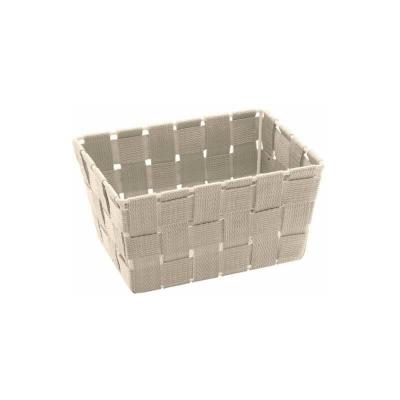 WENKO Corbeille SDB Adria mini long beige