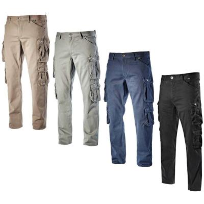 DIADORA Pantalon de travail multipoches &eacute;lastique Bleu WAYET II - 16029860052