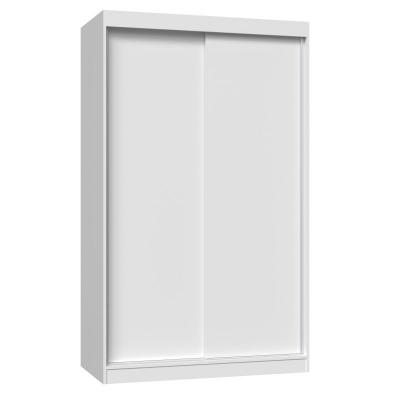 Paolo - armoire penderie &agrave; 2 portes coulissantes - largeur 120 cm - dressing de chambre 2 portes -