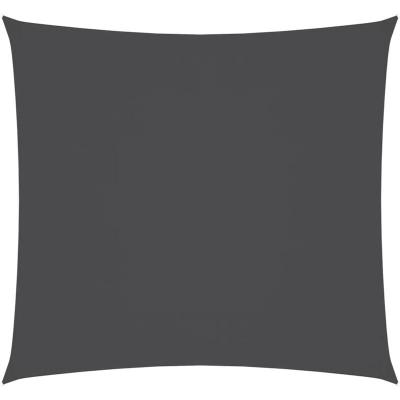 VIDAXL Parasol en tissu Oxford carr&eacute; 3,6 x 3,6 m Anthracite  Anthracite