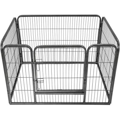 TECTAKE  Enclos pour chien 125 x 85 x 70 cm