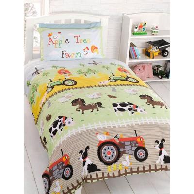 GENERIQUE Apple Tree Farm Simple Housse de couette et taie Set