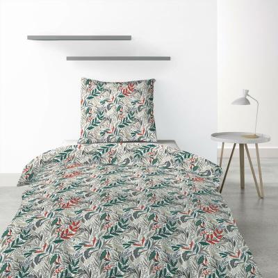 HOME COLLECTION Parure housse de couette Vert 140x200 Atelier Du Linge 328400 - Vert