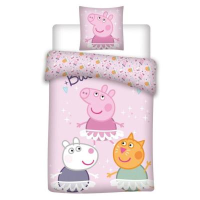 PEPPA PIG Parure de lit enfant coton  Pink