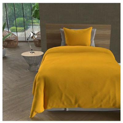 SOLEIL D OCRE Intemporel Boh&egrave;me Parure Housse de Couette, Jaune, 140 x 200 cm