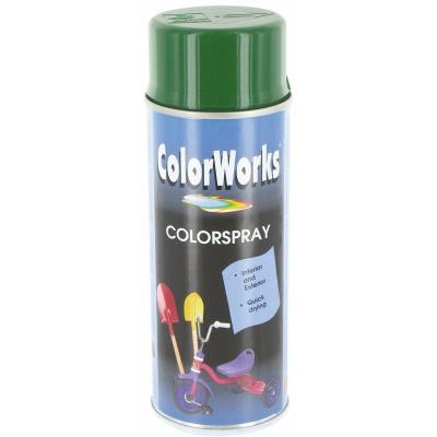 MOTIP Peinture brillante a&eacute;rosol 400ml br vert chl - Vert chlorophylle