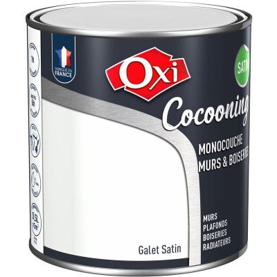 MANUTAN Murs En Bois Satin&eacute; Zinc &Agrave; Demi Litre