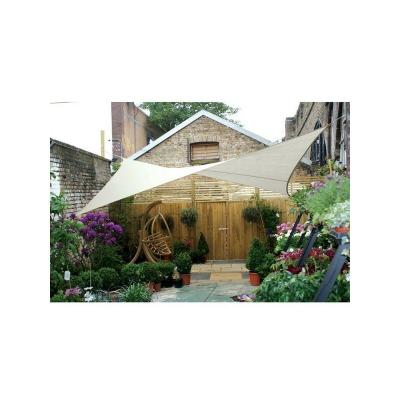 PEREL  Voile D'ombrage Carr&eacute;e 5 M Couleur Cr&egrave;me Gss4500