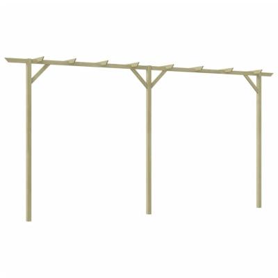 VIDAXL Design Classique Pergola De Jardin 400 X 40 X 205 Cm Bois-855835
