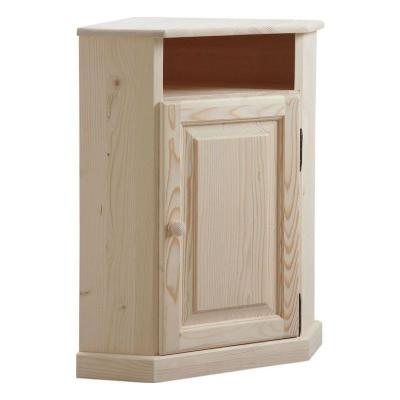 Meuble d'angle en &eacute;pic&eacute;a avec Une Porte.