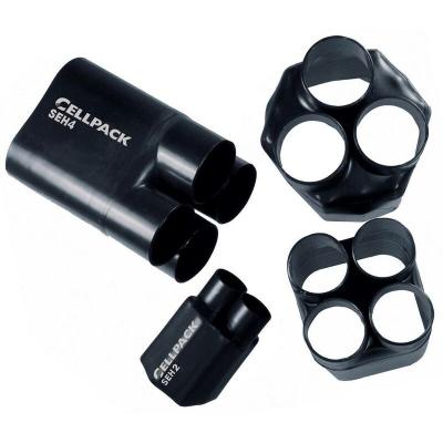 CELLPACK Pi&egrave;ce de d&eacute;rivation thermor&eacute;tractable 4 sorties SEH4/28-9/B 148844 1 pc(s)