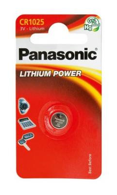 PANASONIC  Pile CR1025  Bouton Lithium 3V
