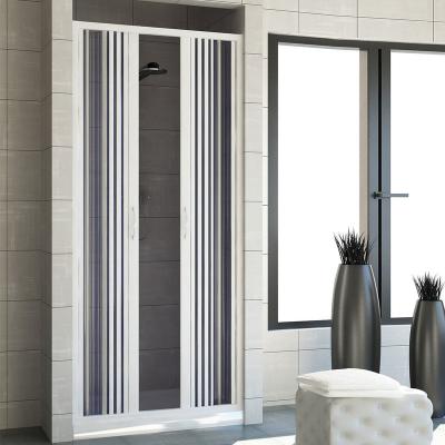 IDRALITE  - Porte de douche pvc h 185 mod. Vergine 140 ouverture centrale